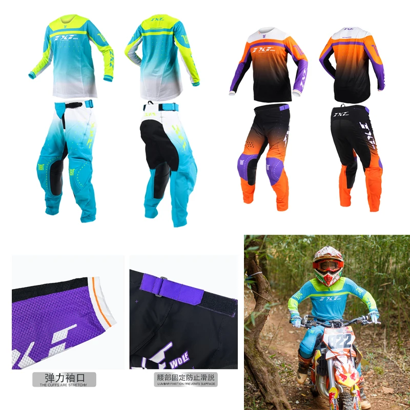 2026 New Off Road Race Wear ATV Combo  Motocross Gear Set Dirt Bike MX Kit Moto Suit für Kinder Boys Girls