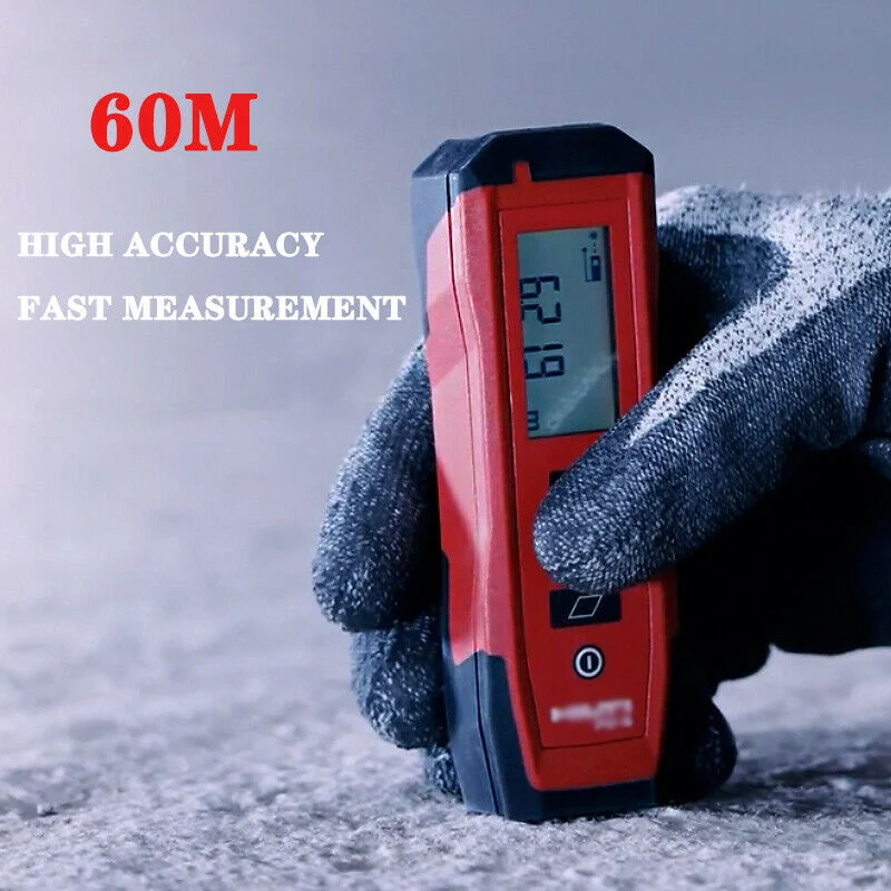 Imagem -03 - Pd-s Laser Distância Medidor 60m Laser Range Finder Medição Contínua Novo