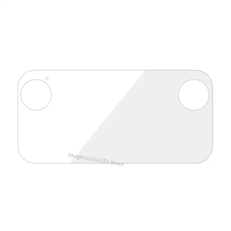 Handheld Game Console Gaming Gadget Dust Proof 9H Hardness Full Coverage Tempered Glass Screen Protector Film For RG476H