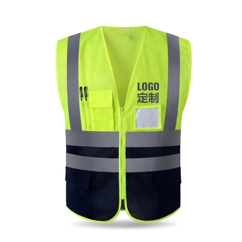 

Hi Vis Vest Reflective Mesh Safety Vests for Men Women High Visibility Two Tone Construction Security Working Clothes