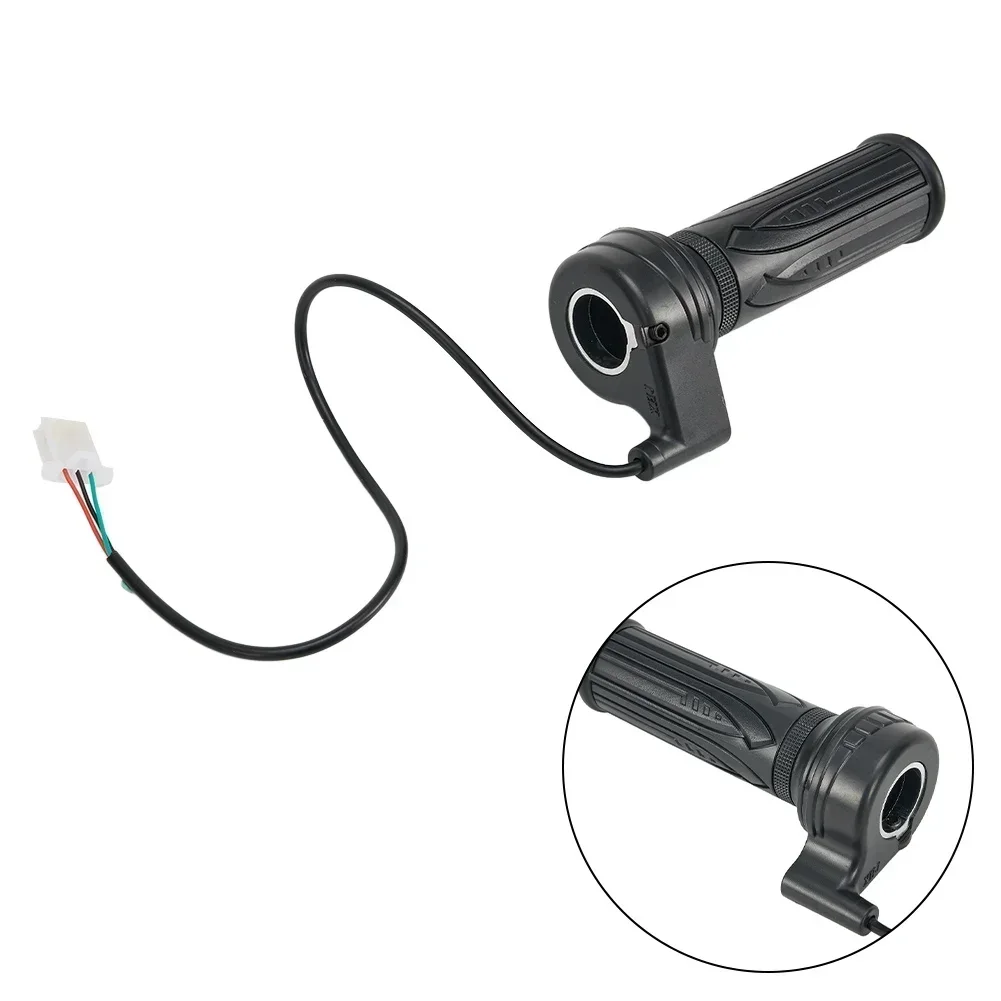 Electric Bike Bicycle Twist-Throttle High/Medium/Low Speed/Forward/Reverse Wire Throttle Grip For Electric Scooter Bike Handleba