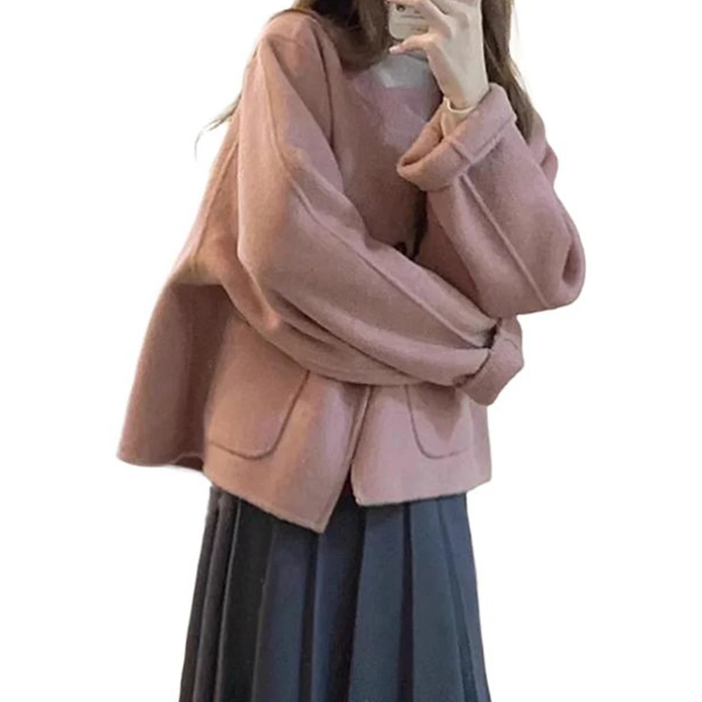 Kurze Damenjacke, Cropped-Überzieher, Verfügbare Größen S-XL, Fabrikneuer Zustand, Hochwertiges Gefühl, Leichtes Design für die Herbstsaison