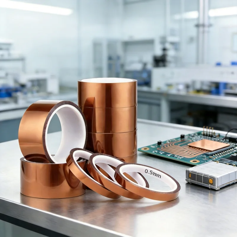 5-30mm High Temperature Heat BGA Tape Gold Thermal Insulation Electronics Board Protection Polyimide Adhesive Insulating Tapes