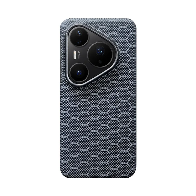 

Магнитный противоударный чехол из кевлара для Huawei Pura 80 Pro/Ultra - тонкий защитный чехол из арамидного волокна