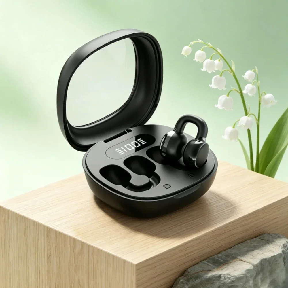 TWS Wireless Earbuds Wireless Earphones Bluetooth Headphones with Premium Drivers Deliver Rich, Detailed, and Balanced Sound