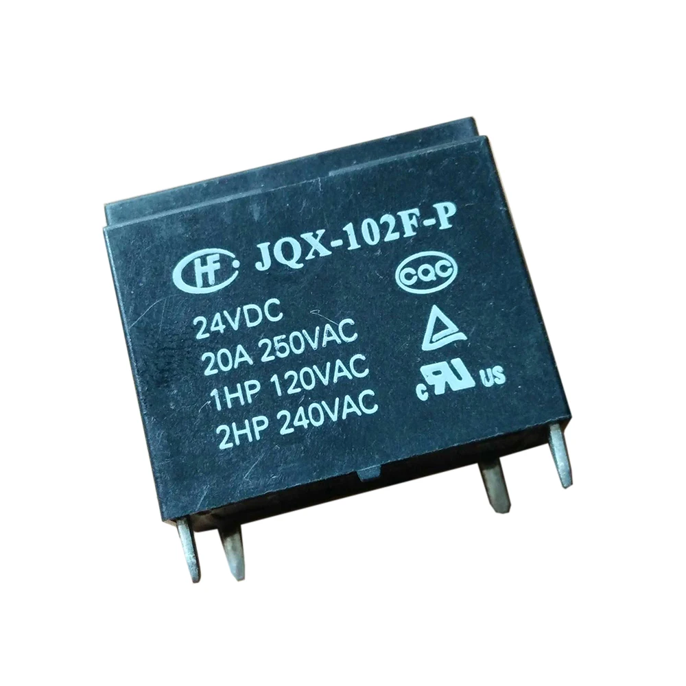 10PCS/lot Power relay HF102F  JQX-102F-P-12VDC  JQX-102F-P-24VDCA  JQX-102F-12VDC   JQX-102F-24VDC  group of normally open