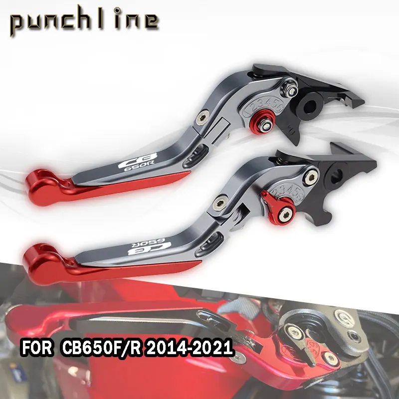 

Fit For CB 650F CB650 R 2014-2022 Folding Extendable Brake Clutch Levers For CB650F Motorcycle CNC Accessories Parts Handle Set