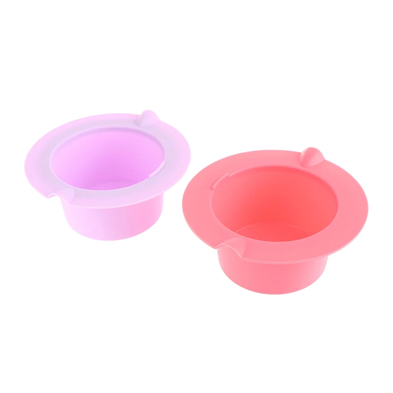 Wax Warmer Replacement Pot Heat-resistant Silicone Bowls Non-Stick Pan Liner Easy Clean Hair Removal Melting Waxing Bowls