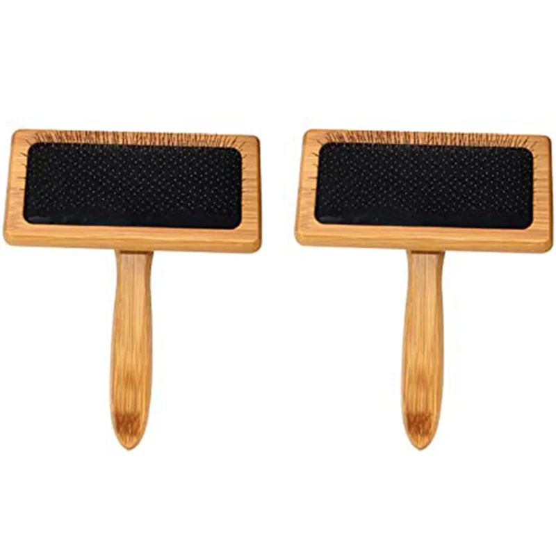 

Wooden Carding Brushes Needle Felting Cleaner Comb with Handle Professional Needle Felting Hand Carders for