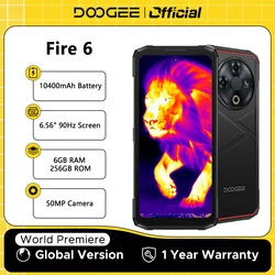 DOOGEE Fire 6 Rugged Phone 6.56