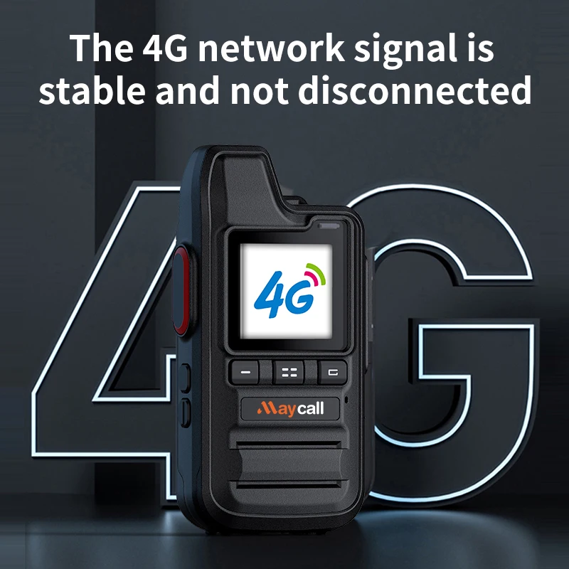 Radio Global POC Lenovo dengan Kartu SIM Seumur Hidup Walkie Talkie Jangkauan Jauh Jaringan 4G Radio 2 Arah 5000 KM