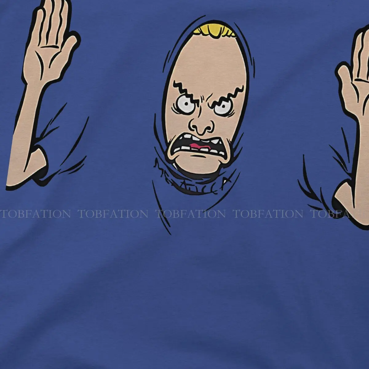 Beavis and Butthead Cornholio Cilukba Tshirt Graphic Men Tops Vintage Homme Summer Clothing 100% Cotton T Shirt