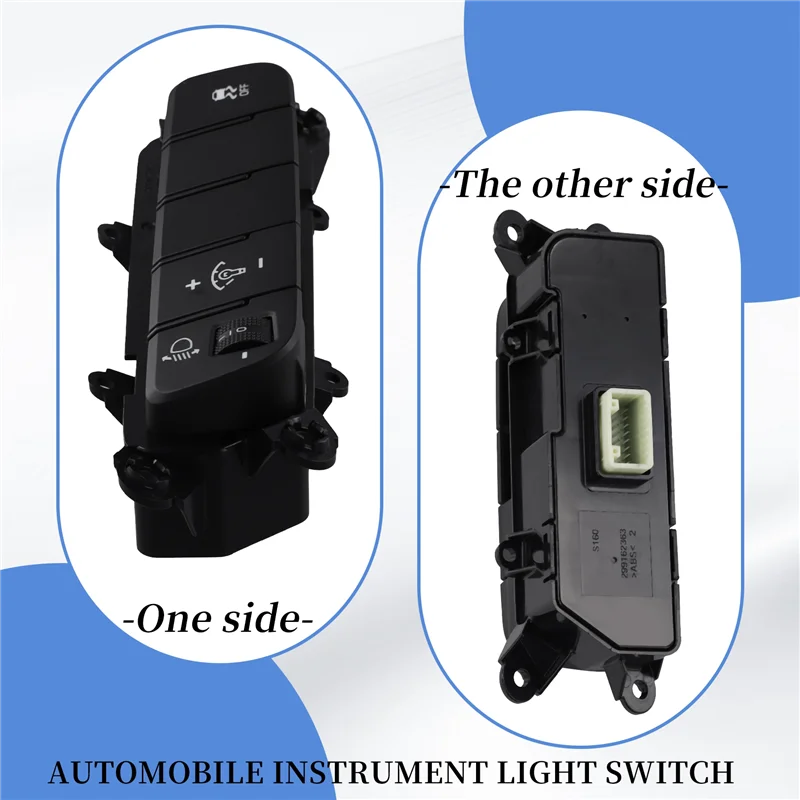 

ABQB-93700F2060 Instrument Lamp Switch Headlight Adjustment Switch Button For Hyundai Elantra AD 2016-2018