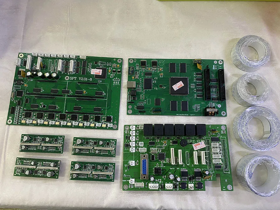 SPT510 35pl 8H Infinity Crystaljet Icontek Printer Head Board IO Board Mainboard SPT V2.01-8