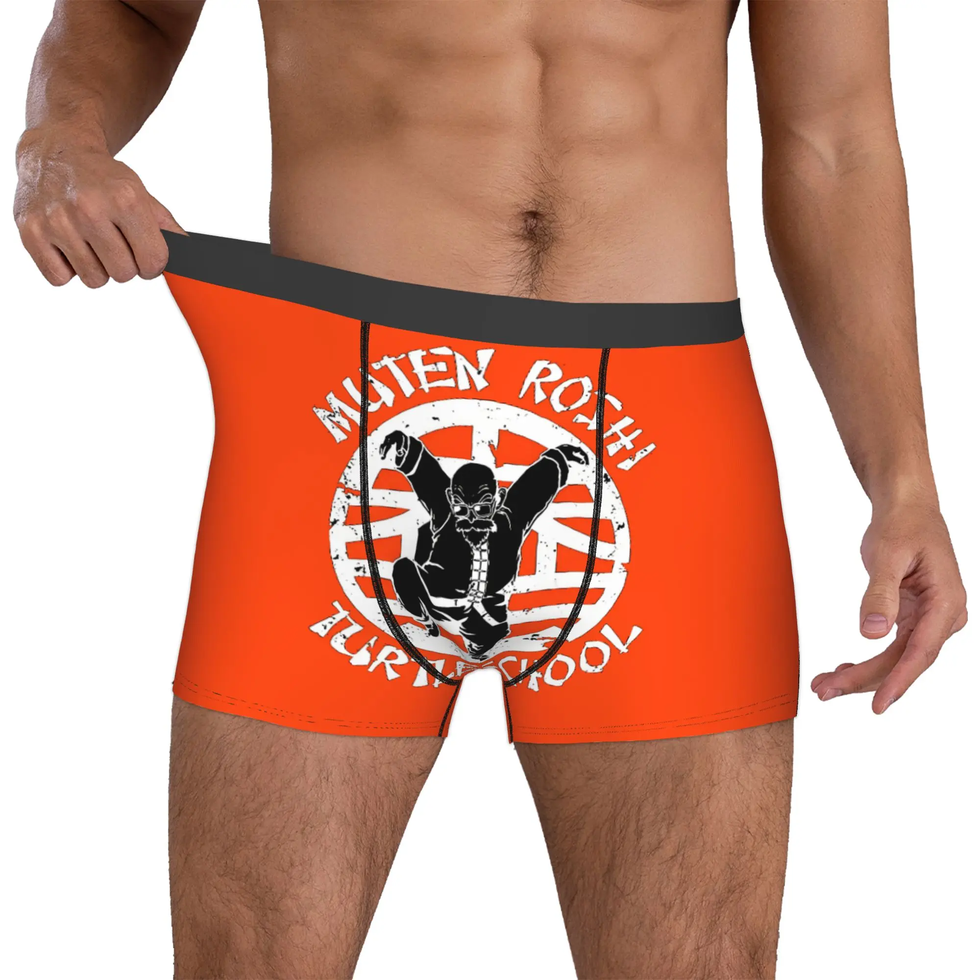 

Custom Master Roshi Hot Comic Boxers Shorts Men Manga Briefs Underwear Novelty Underpants