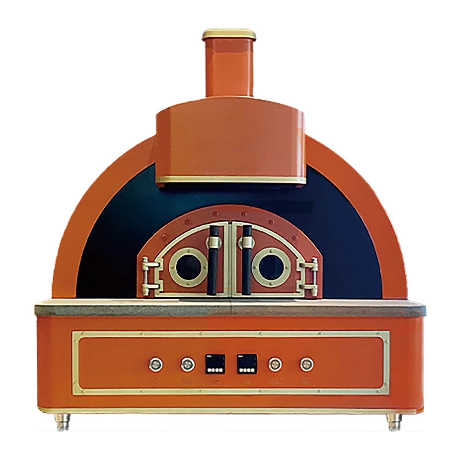 Commercial multi-functional electric kiln natural volcanic rock inner wall heat storage classic Italian 600°C