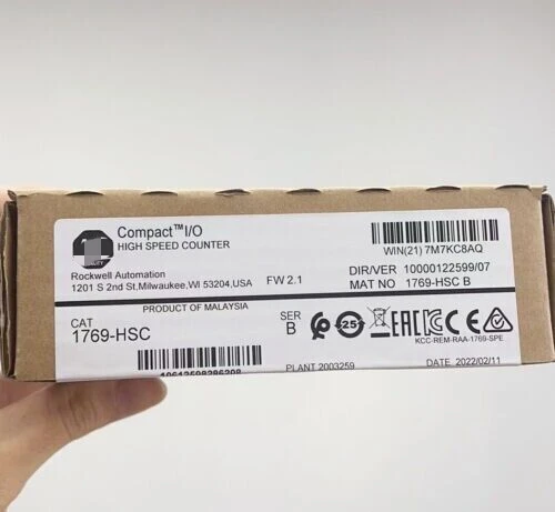 

New Sealed 1769-HSC Ser /B CompactLogix High-Speed Counter Module