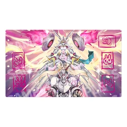 New Cartoon Self Made Yu-Gi-Oh! Ocg Centurion Trudea Card Battle Table Mat Rubber Material Game Anime Peripherals Gift Toys