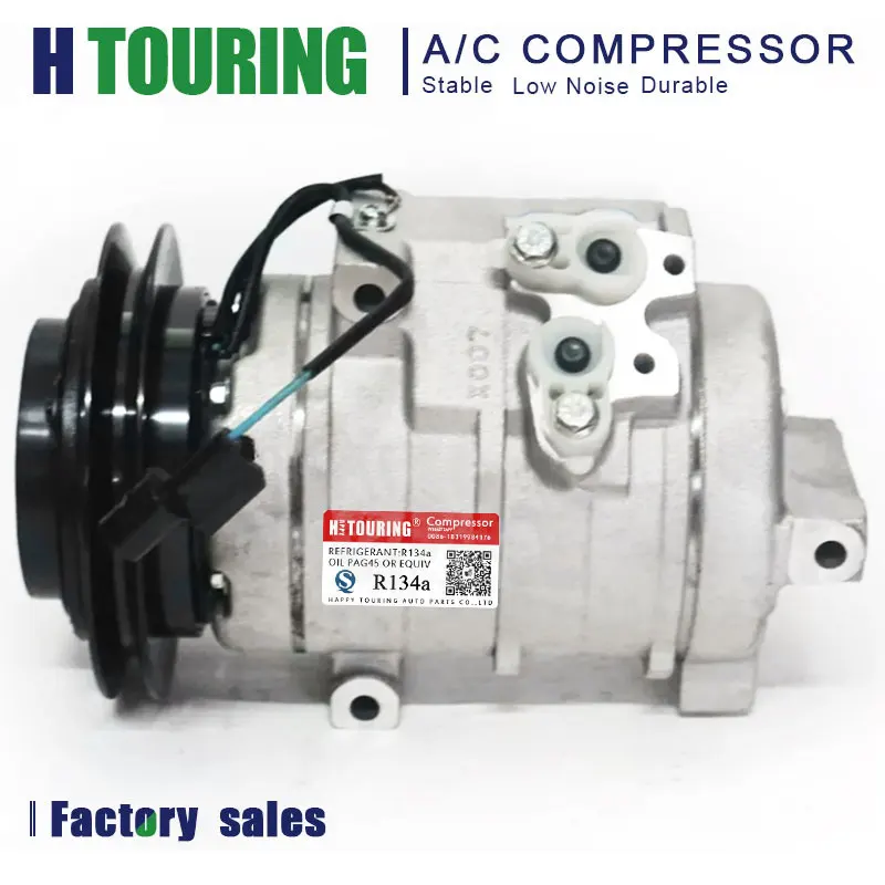 

Auto A/C air conditioner compressor 10S17C for Mitsubishi MONTERO PAJERO IV V80 V90 3.2 7813A186 7813A185 7813A184 447260-6502