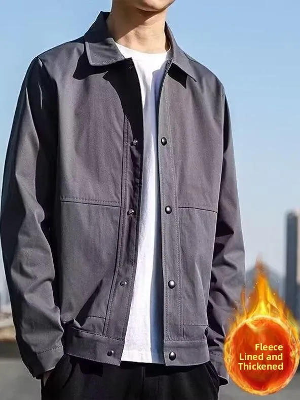 

Мужская повседневная одежда Fce Lined Thi, осенне-зимняя новинка, износостойкая одежда для защиты труда, подставка для одежды...