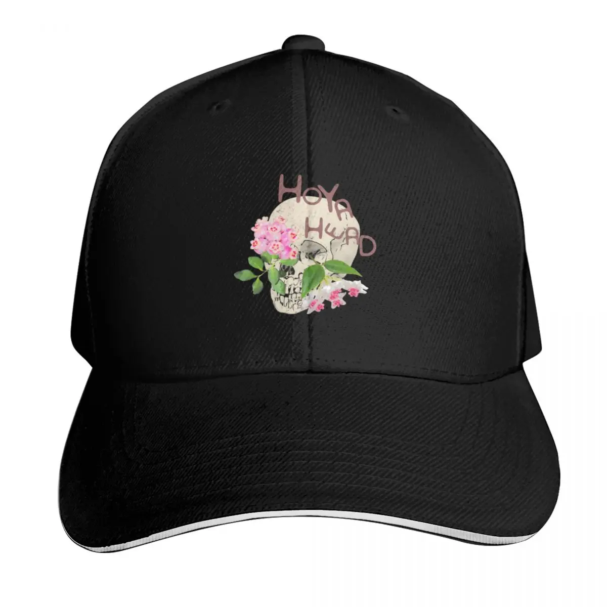 Gorra de béisbol Hoya Head Flower Skull, gorra de camionero de marca de lujo, gorra de lujo para hombre, gorra para el sol para hombre y mujer