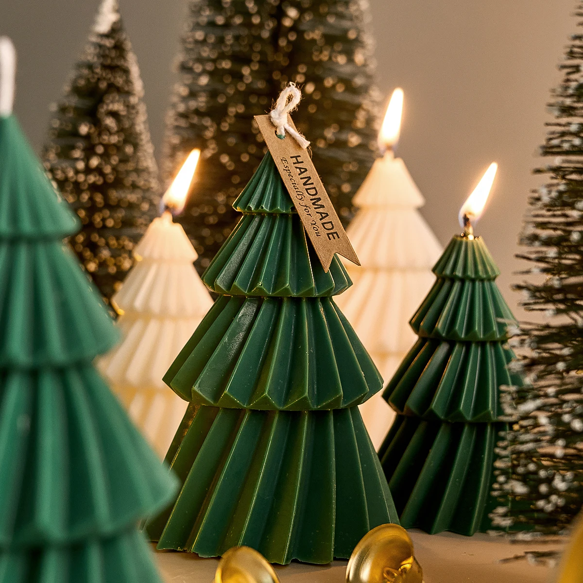 Weihnachtsbaum Silikon Kerze Form DIY handgemachte 3D Baum Form Aromath Seife Ornamente Form Handwerk Geschenke machen Werkzeuge Home Decor
