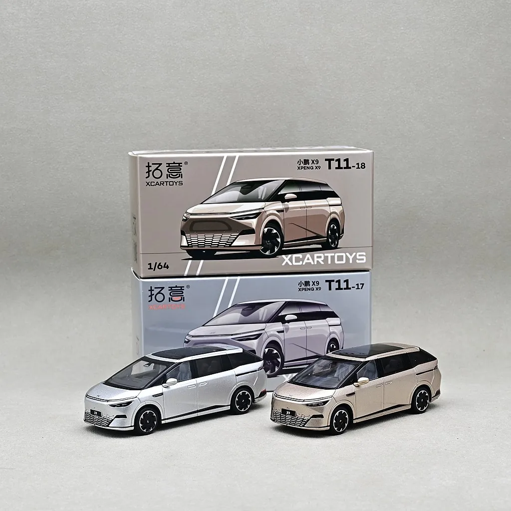 XCARTOYS Carro Brinquedos para Meninos Spot Novo Produto 1/64 Liga Acabada Modelo de Carro Ornamento, Xiaopeng X9