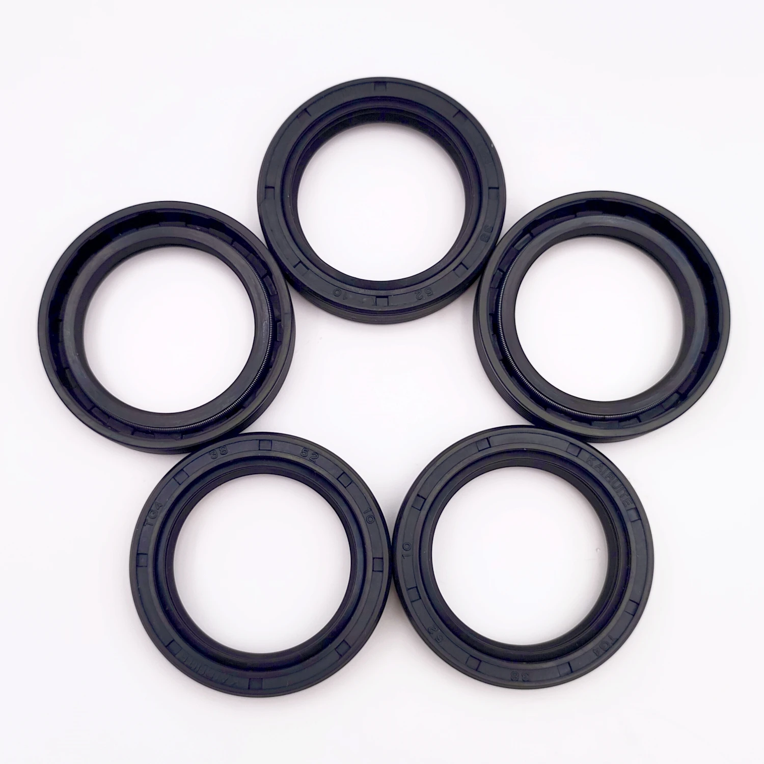 Sello de aceite del cárter, accesorio para Can-Am BRP Traxter Quest 500 650 Outlander 330 400 420650682 420650680 711650680, 5 piezas, 38x52x10MM