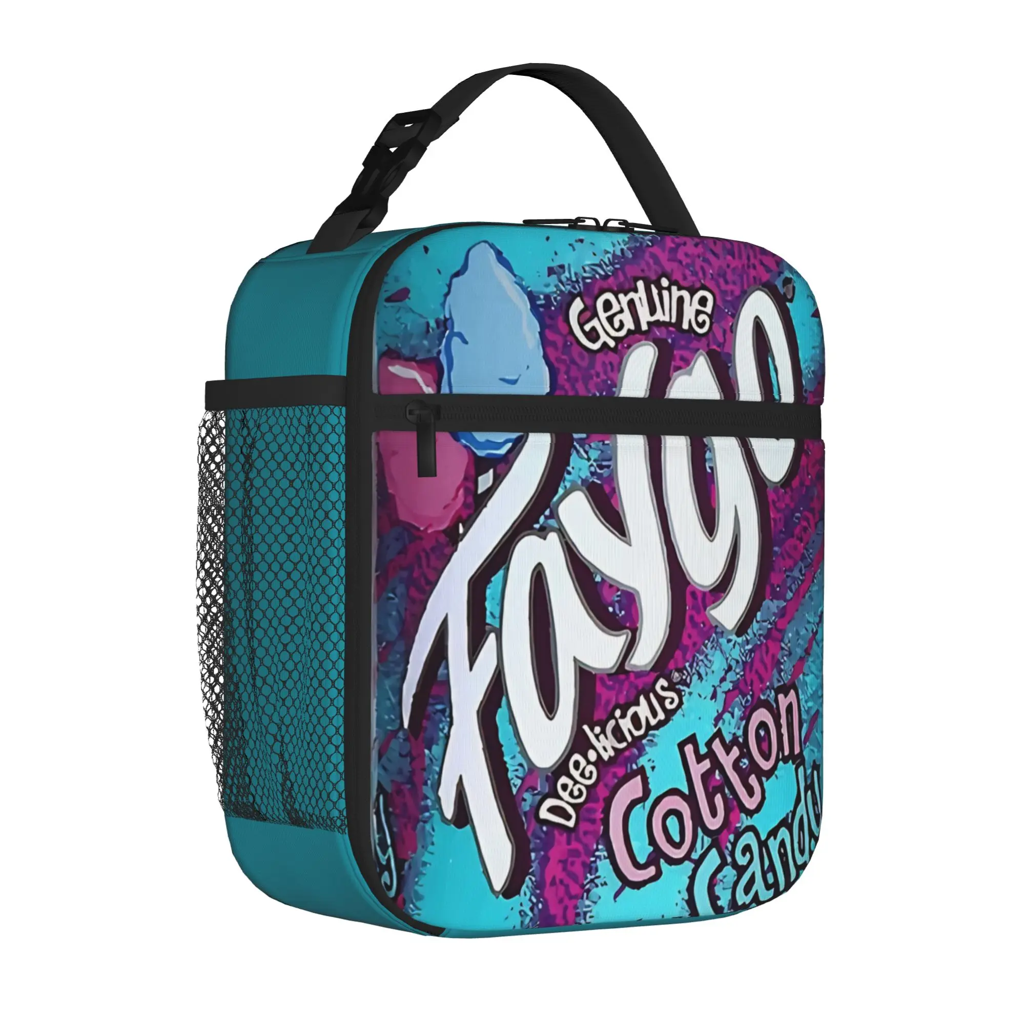 1 Piece Zipper Closure fruit soda  Storage Bag Pocket Faygo School Lunch Food Box Reusable For Lunch Food Bag