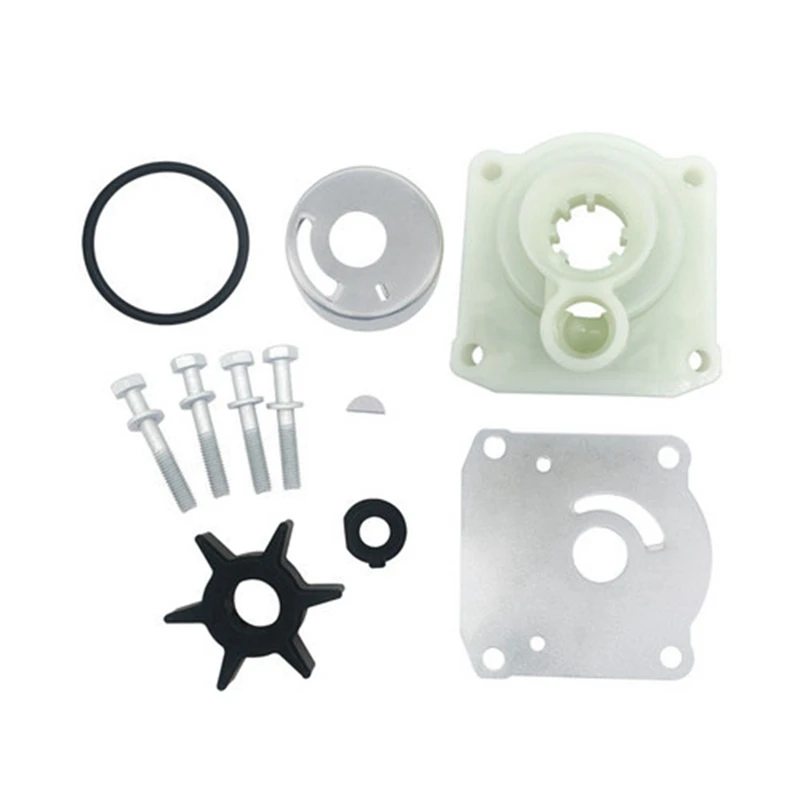 61N-W0078-11-00 18-3432 Water Pump Impeller Repair Kit For Yamaha Outboard F25 C30 - 30HP/25HP Horsepower 6H4-44352-02