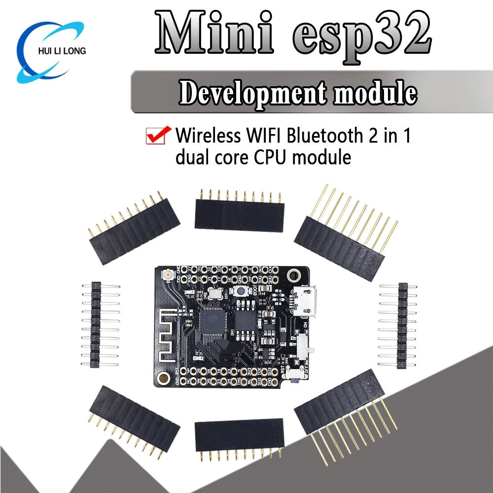 Für D1 mini MINI32 V2.0.13 ESP32 rev1 (rev one) WiFi + Bluetooth-Modul