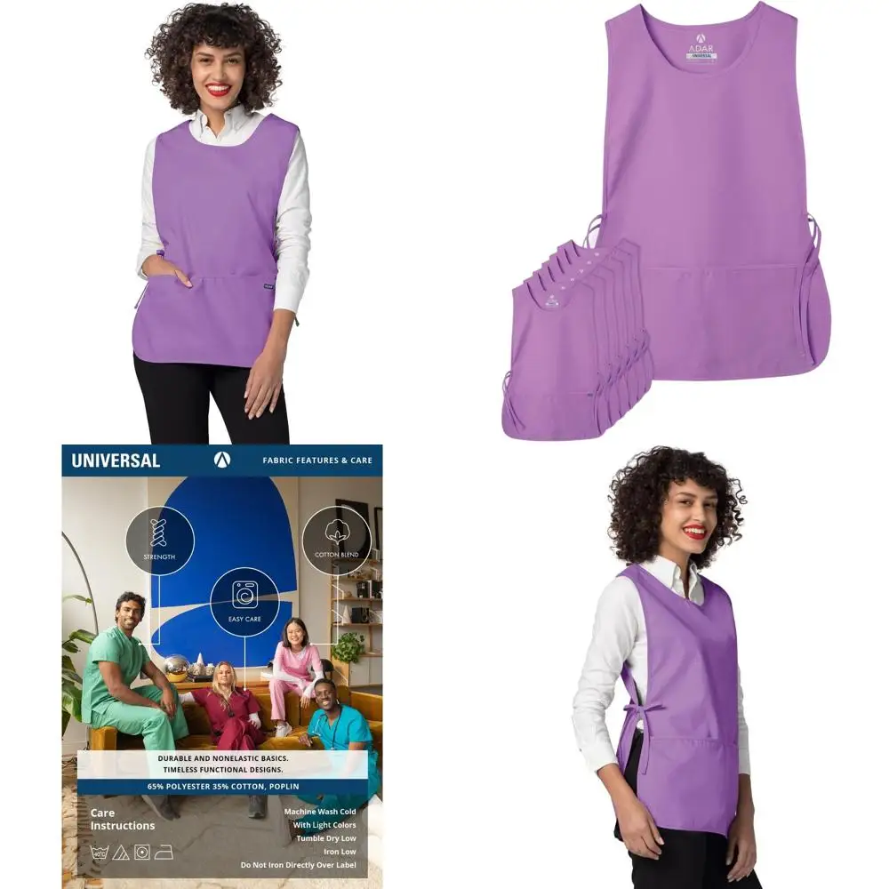 

Набор из 6 унисекс-фартуков для ремесленников - прочные и стильные рабочие фартуки