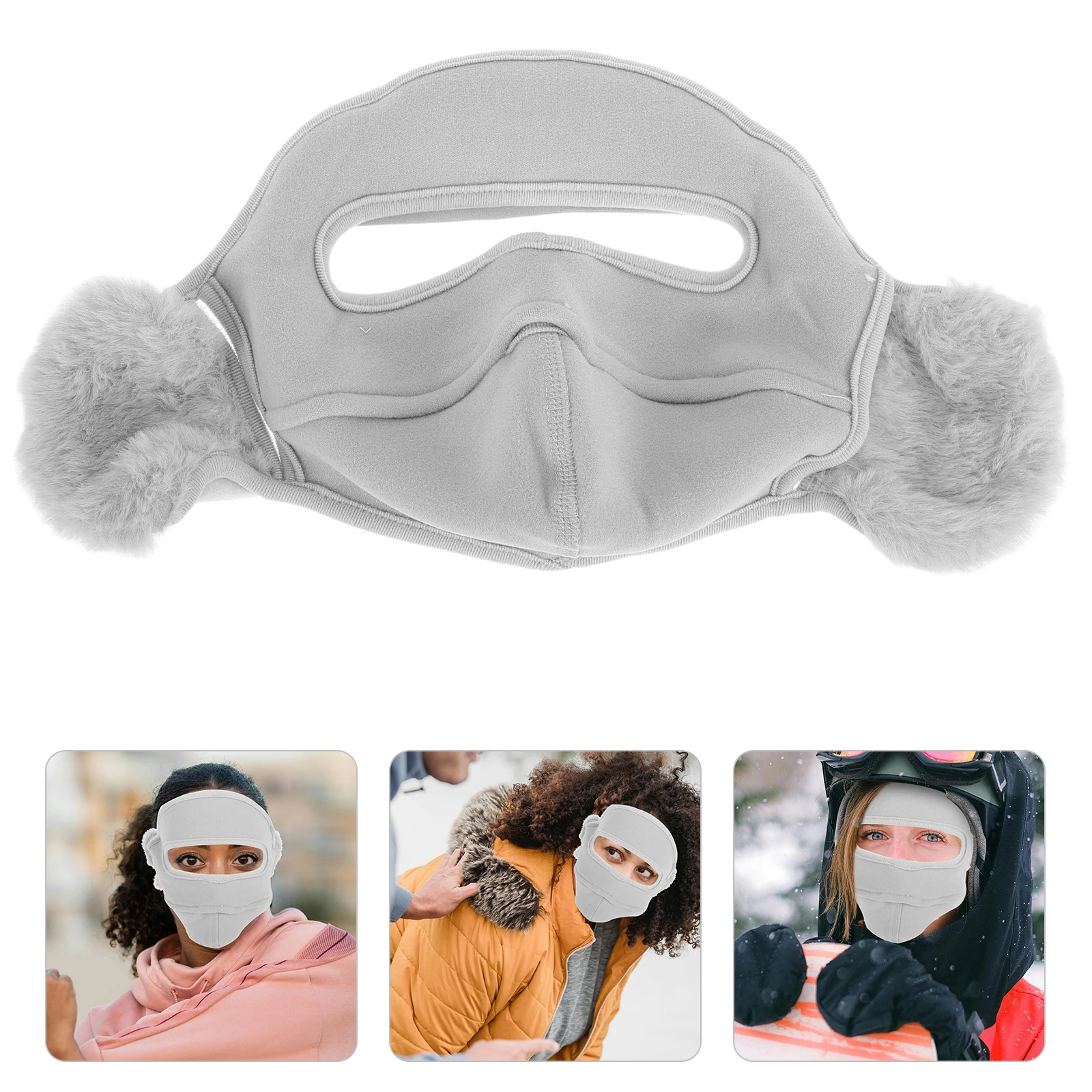 

Ear Warmer Winter Face Mask Windproof Frost Resistant Cycling Skiing Snowboarding Motorcycle Cold Gear Men Women
