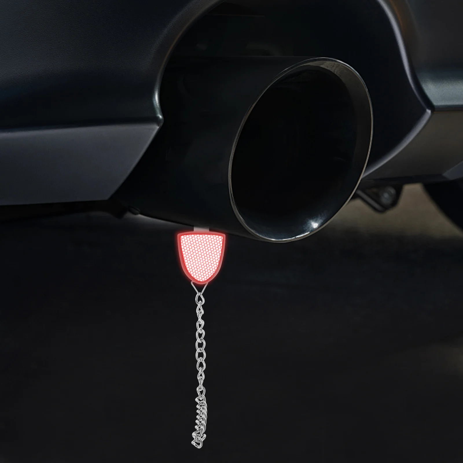 Car Static Eliminator Adjustable Metal Reflective Strip For Suv Truck Rv Trailer Vehicle Grounding Device Anti Static Strap