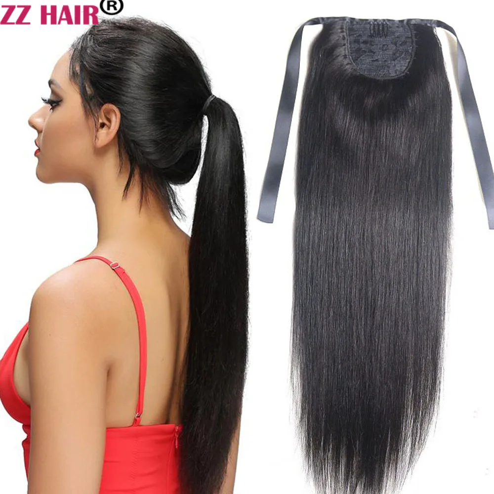 ZZHAIR Brazilian Human Remy Hair Extensions 16\