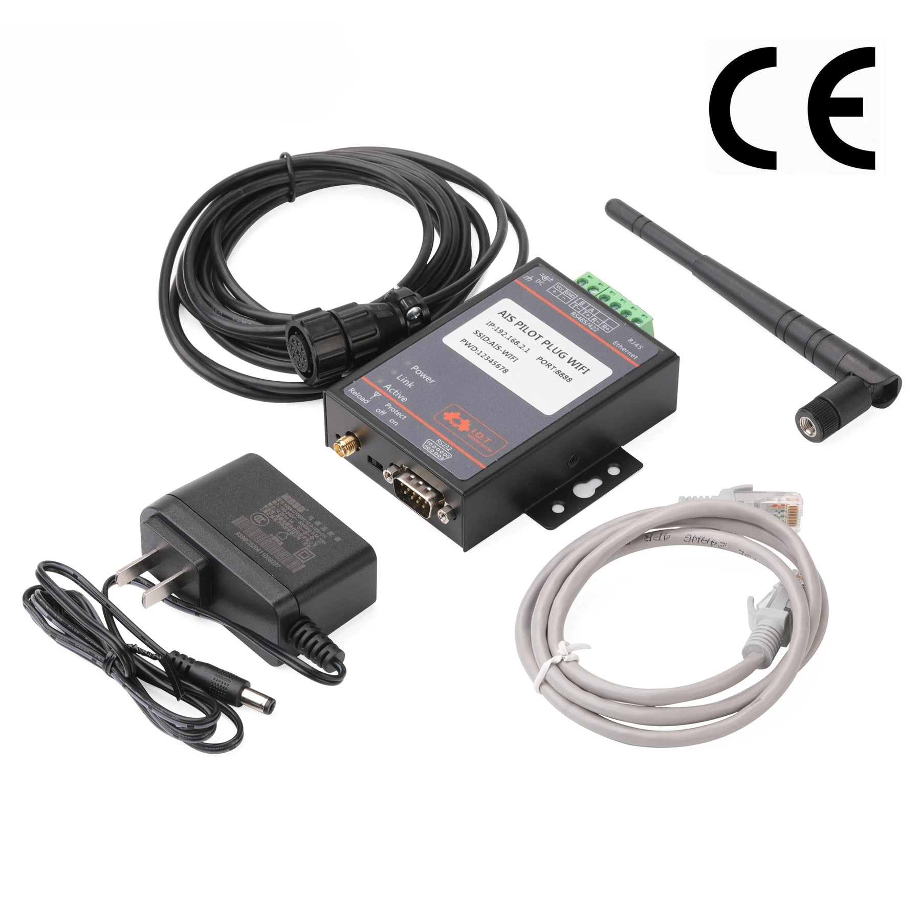 NPC-150 Ais Pilot Plug Wifi elektronische Diagramm Pilot Schnitts telle zu drahtlosen Adapter für Marine RS485 Gerät