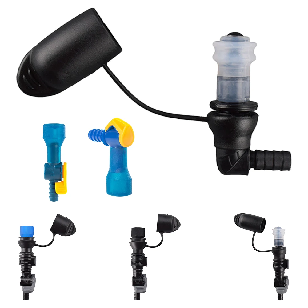 AliExpress MOJOYCE Hydration Drink Pack Mouthpieces Bite Valve Water Bag Replacement Nozzle With On Off Switch Connector For Outdoor Cycling Hiking