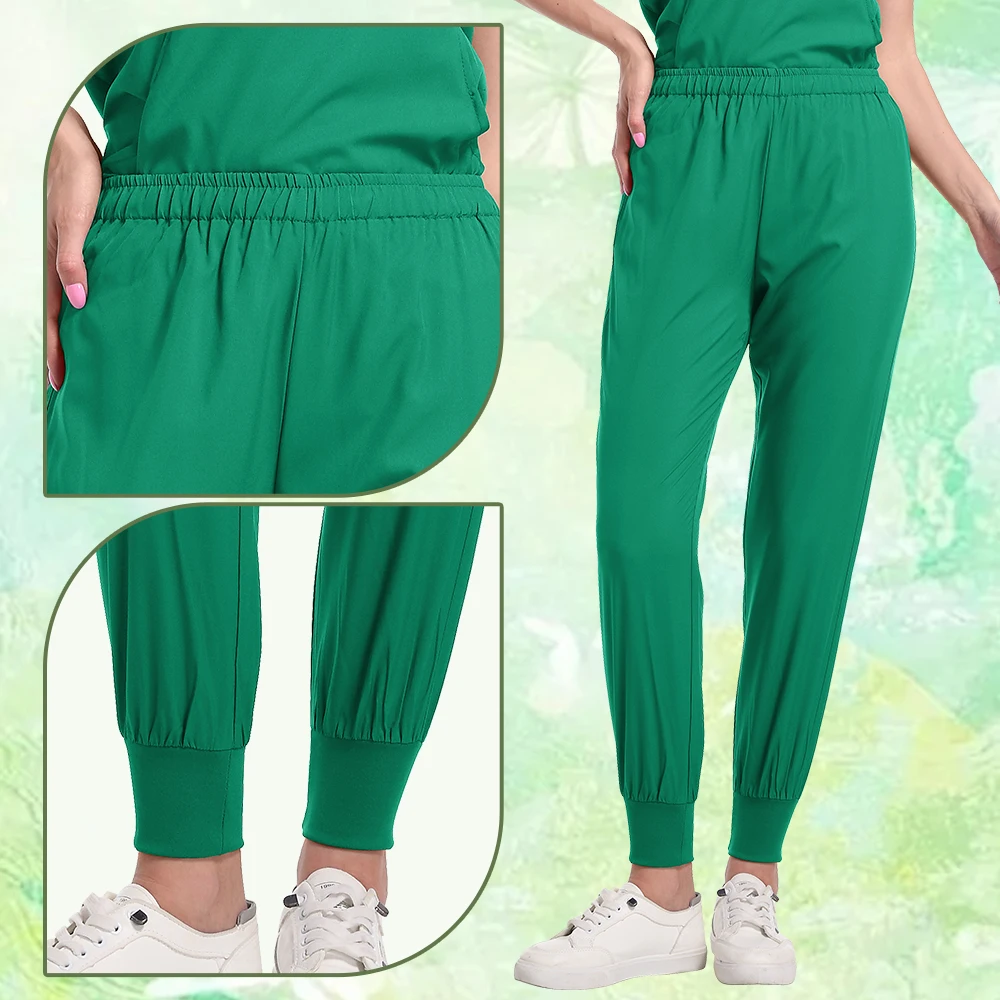 Nieuwe Scrubs Vrouwen Schoonheidssalon SPA Uniformen Dierenkliniek Winkel Veterinaire Tandheelkunde Werkkleding Set Medische Verpleegster Uniform Unisex