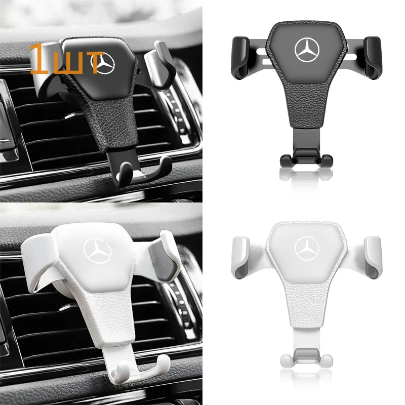 Car Phone Holder Smartphone Navigation GPS Holder Accessories Stickers For Mercedes Benz A300 A200 CLK CLA A180 E220 A300 S300