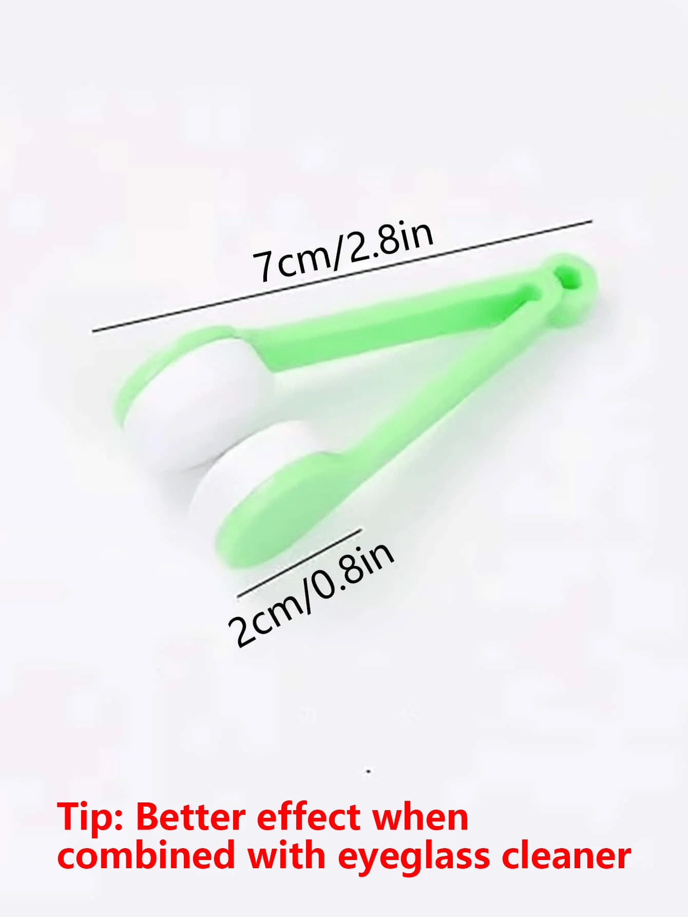 5-Pack of Multi-Functional Portable Glasses Wipes in Random Colors, Convenient and Non-Marking, Won'T Damage Lenses, Easy to Use with the Clip-On Glasses Wipe (for Better Results When Used with Cleaning Agent)
