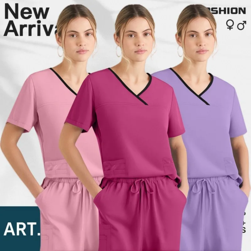 

Hand Washing Clothes Nursing Clothes Brush Hand Clothes Set Short Sleeved Hand Washing Clothes Doctor and Nurse Work Clothes
