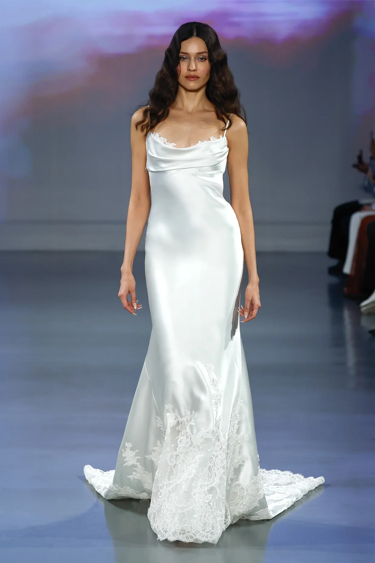 

Customized 2026 New Elegant And Minimalist Mermaid White Decal Wedding Dress Backless And Sexy Slim Fit Dance Bridal Dress