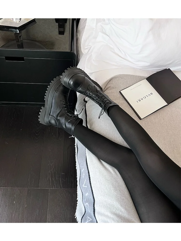 botas-negras-de-tacon-alto-con-punta-redonda-para-mujer-botas-cortas-de-suela-gruesa-moda-de-otono-e-invierno-novedad-de-2023