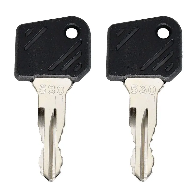 2PC Ignition Keys switch 530 Compatible With Electric Forklift ANT Nursing Truck