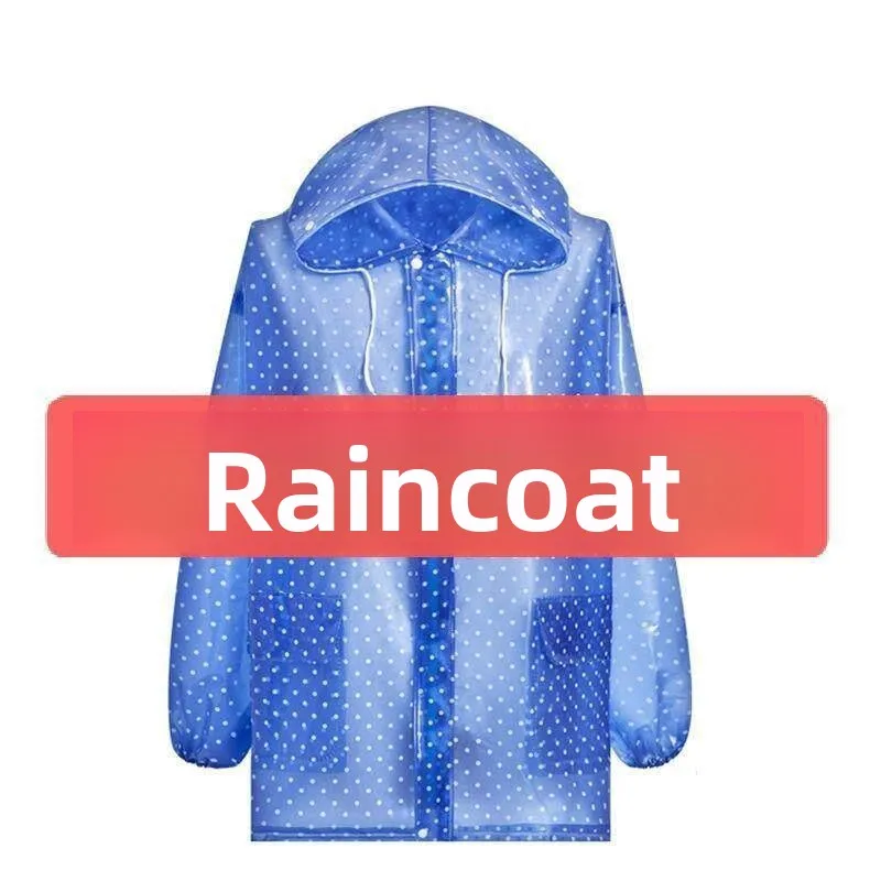 

Lightweight Waterproof Half-Body Raincoat for Fishing And Hiking Easy to Carry with Zipper And Pockets Double Collar Design