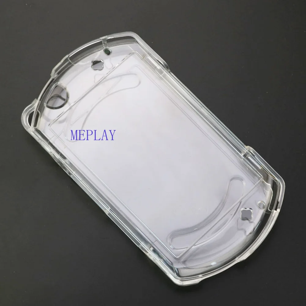 Funda protectora transparente para consola Sony PSP Go, carcasa dura de cristal transparente