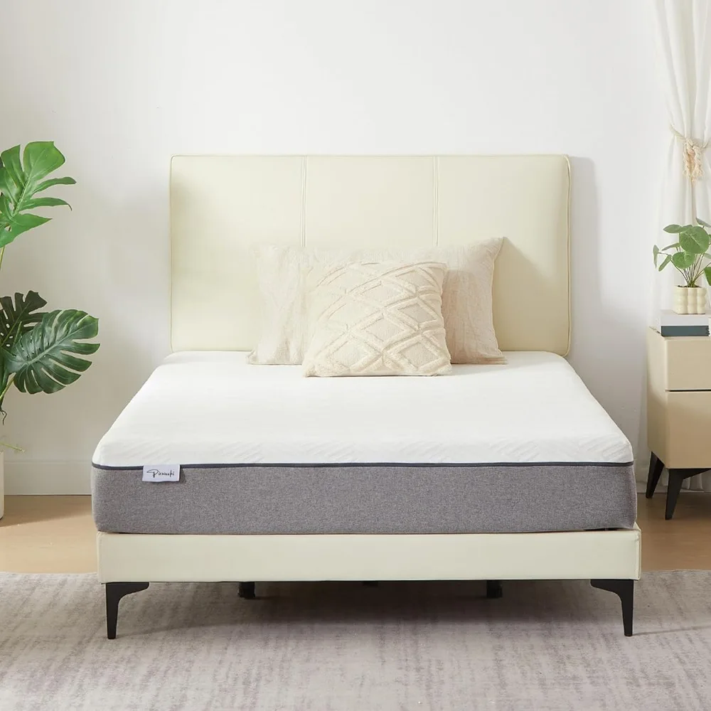

6-Inch Twin Size Memory Foam Mattress with Removable, Washable Cover for Soft Comfort and Pressure Relief
