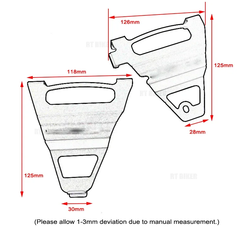 For BMW R1200GS R1250GS Front Brake Caliper Cover Guard R1200 GS LC ADV R 1250 GS Adventure 2014-2022 2021 Left Right Protector