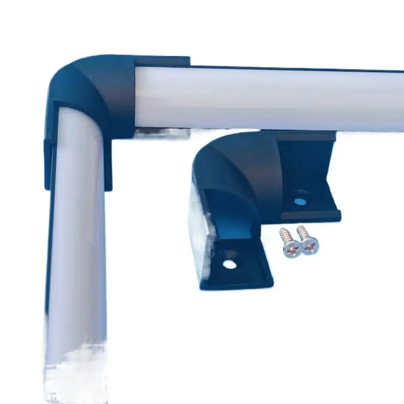 10Pcs 90degree V Style Shaped Inner And Outer Corner 16*16 Aluminium Profile LED Bar Light Holder Connector