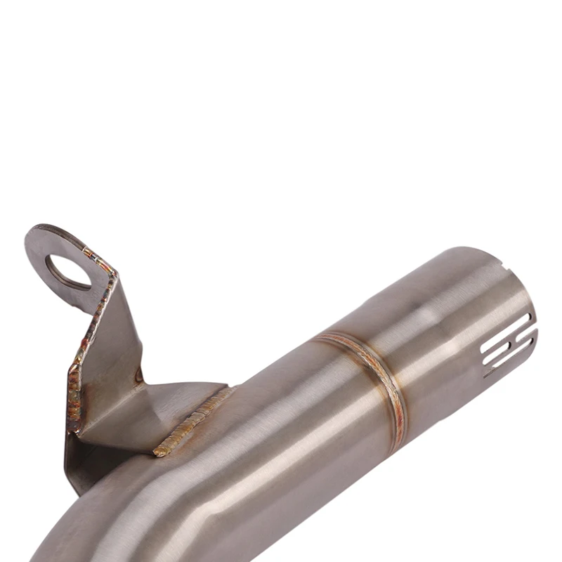 For BMW F750GS F850GS 2018-2025 Modified Escape Muffler Motorcycle Exhaust Modify Middle Link Pipe Stainless Steel